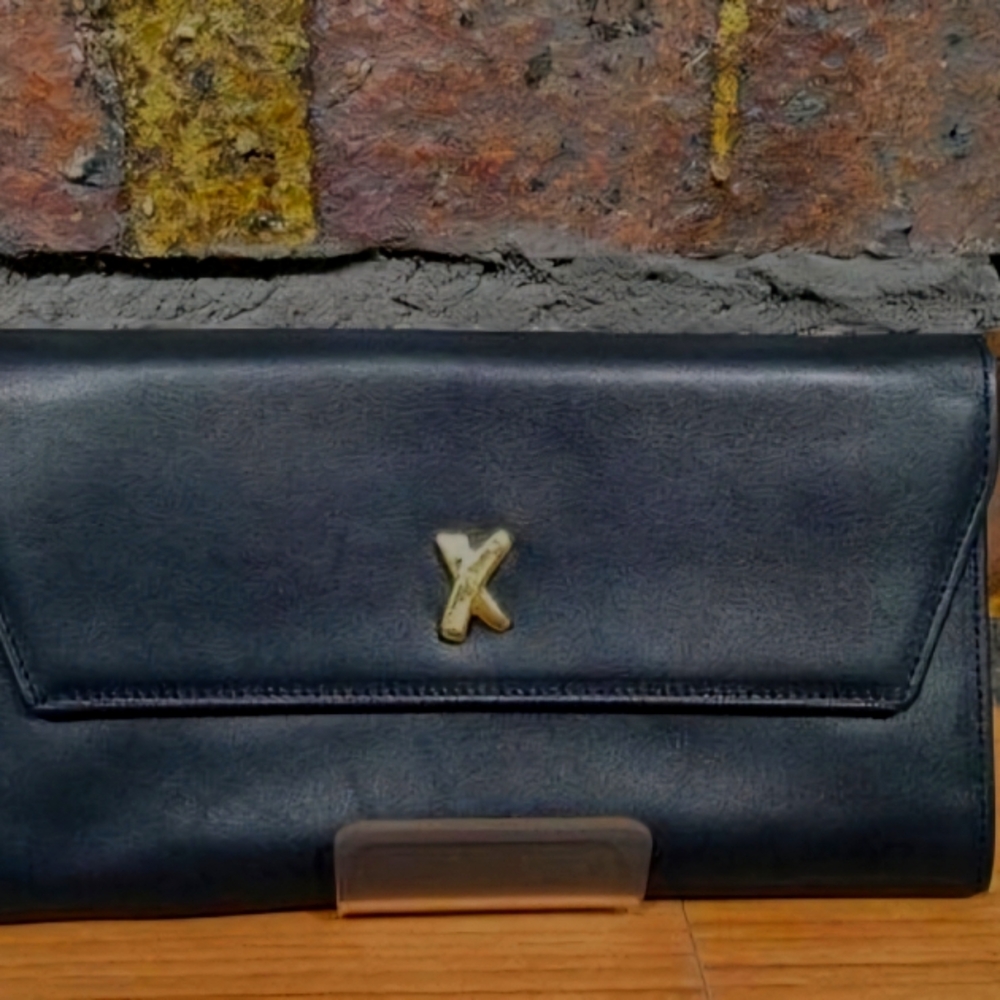 Paloma Picasso Wallet Navy Blue